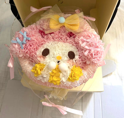 Melody 繡球永生花花束