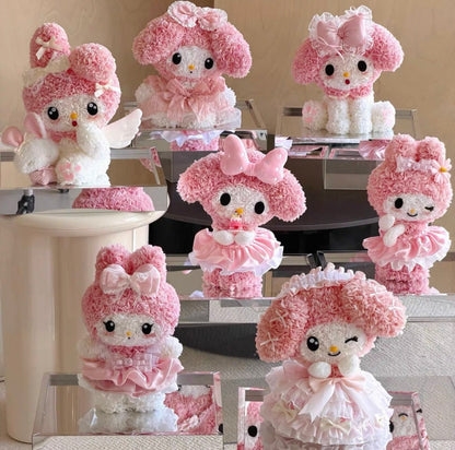 My Melody 繡球永生花