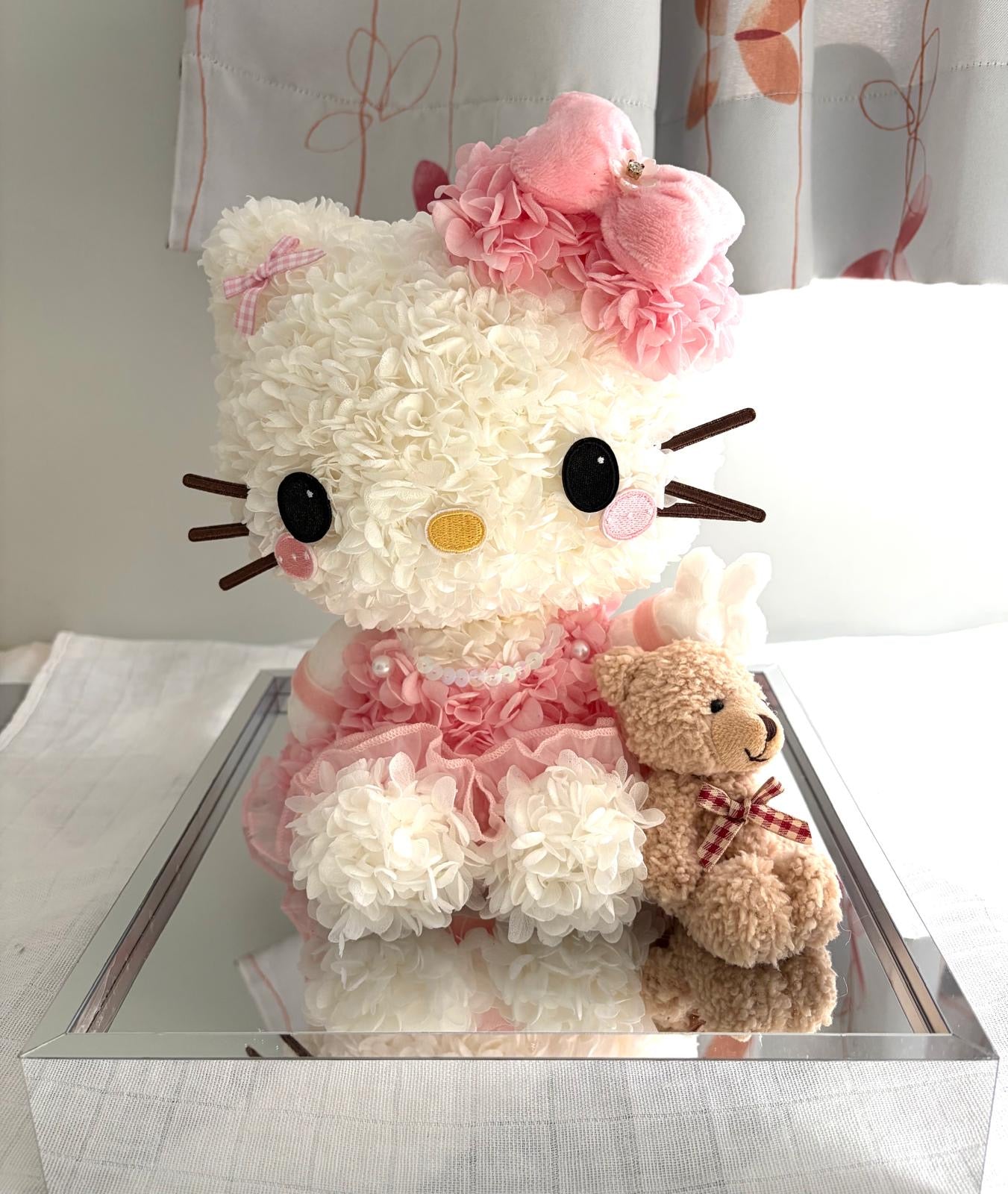 Hello Kitty 繡球永生花