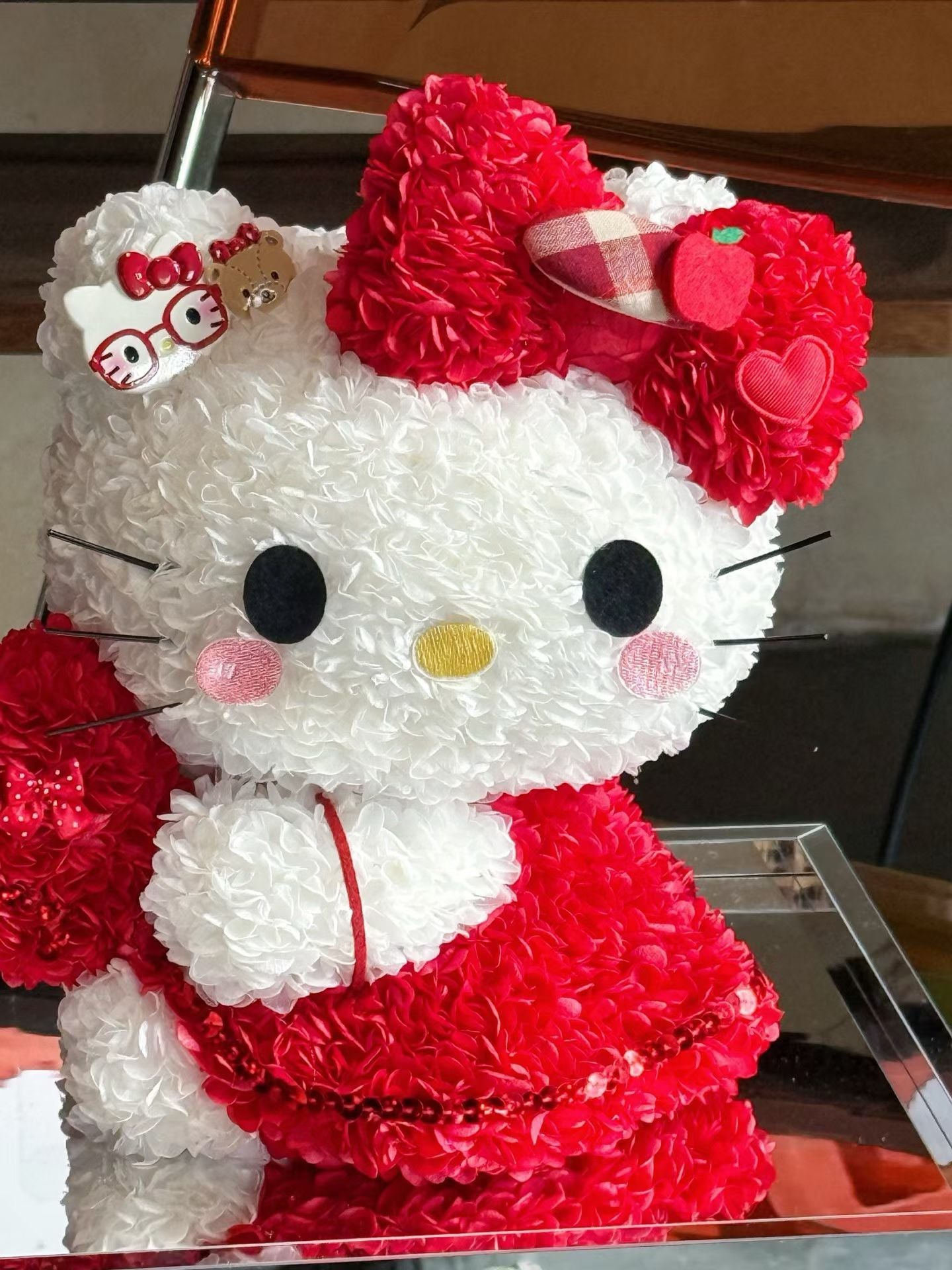 Hello Kitty 繡球永生花