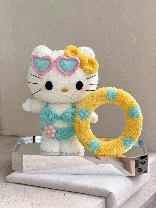 Hello Kitty 繡球永生花