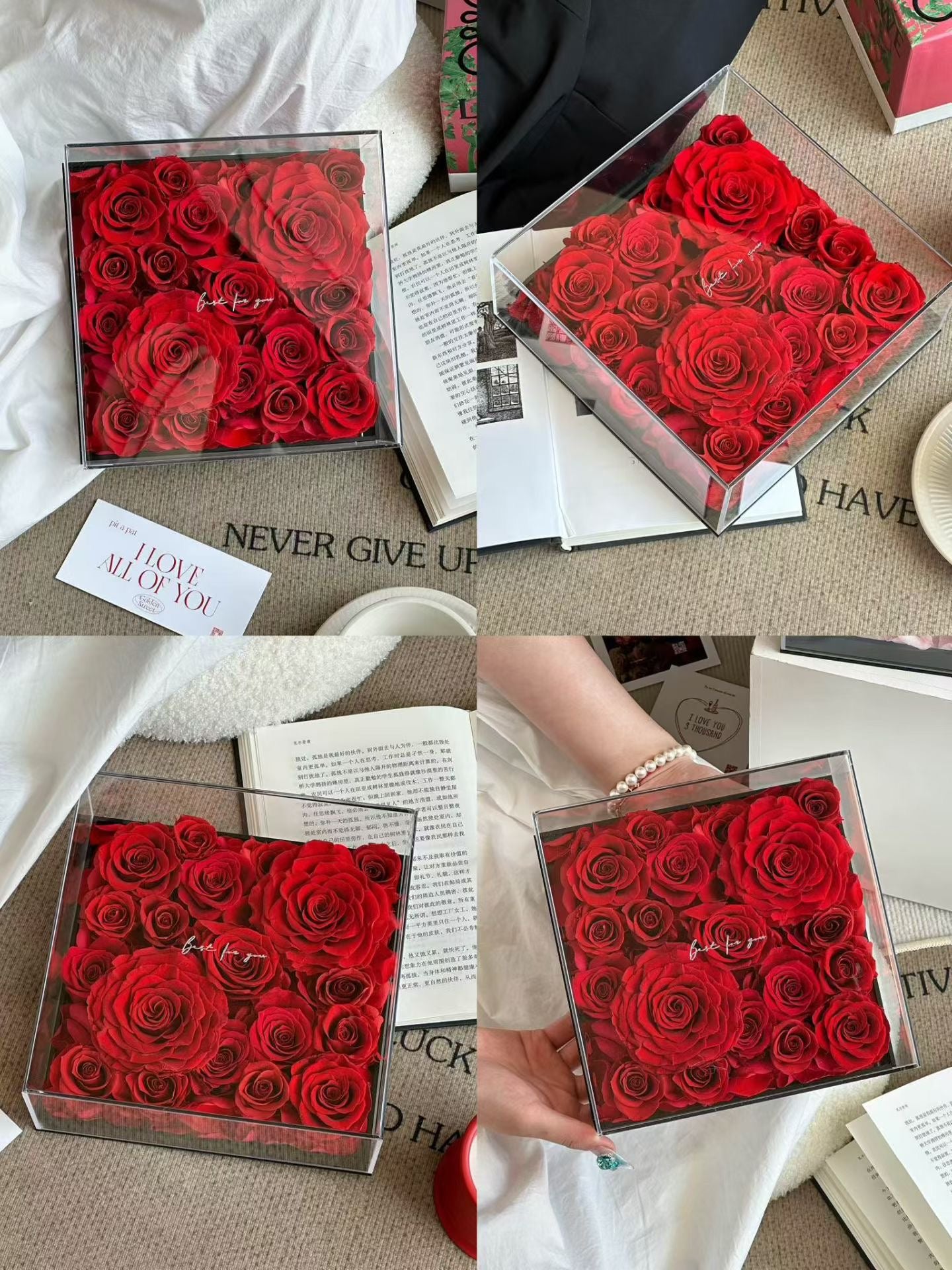 玫瑰永生花小禮盒