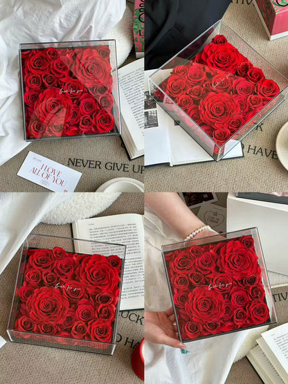 玫瑰永生花小禮盒