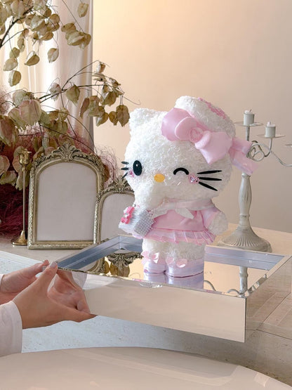 Hello Kitty 繡球永生花