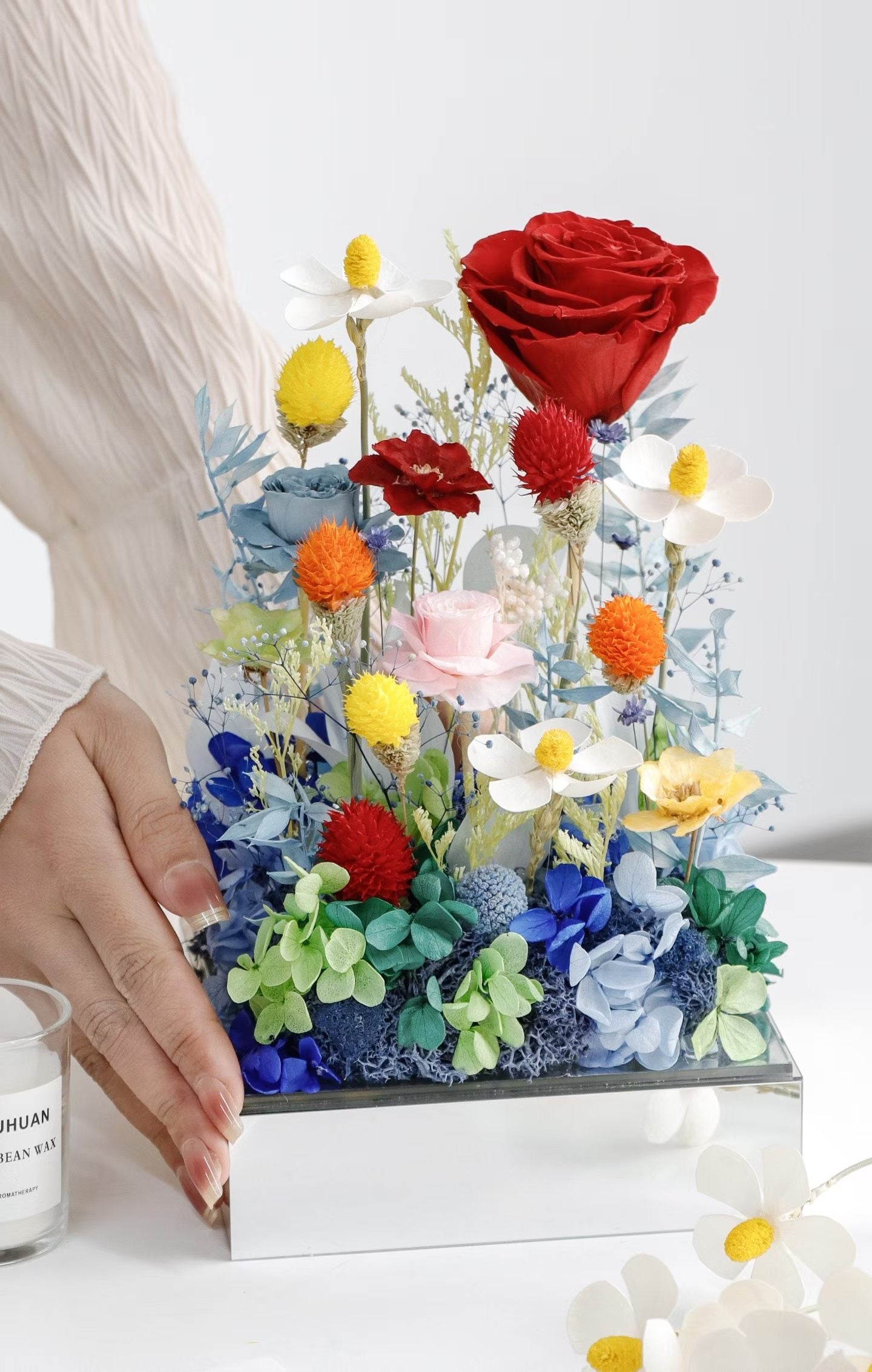 玫瑰永生花禮盒