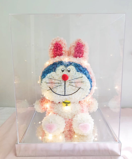 哆啦A夢 繡球永生花