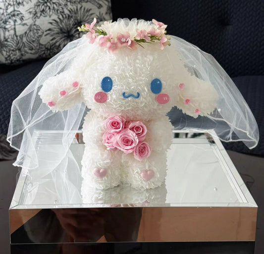 玉桂狗 繡球永生花