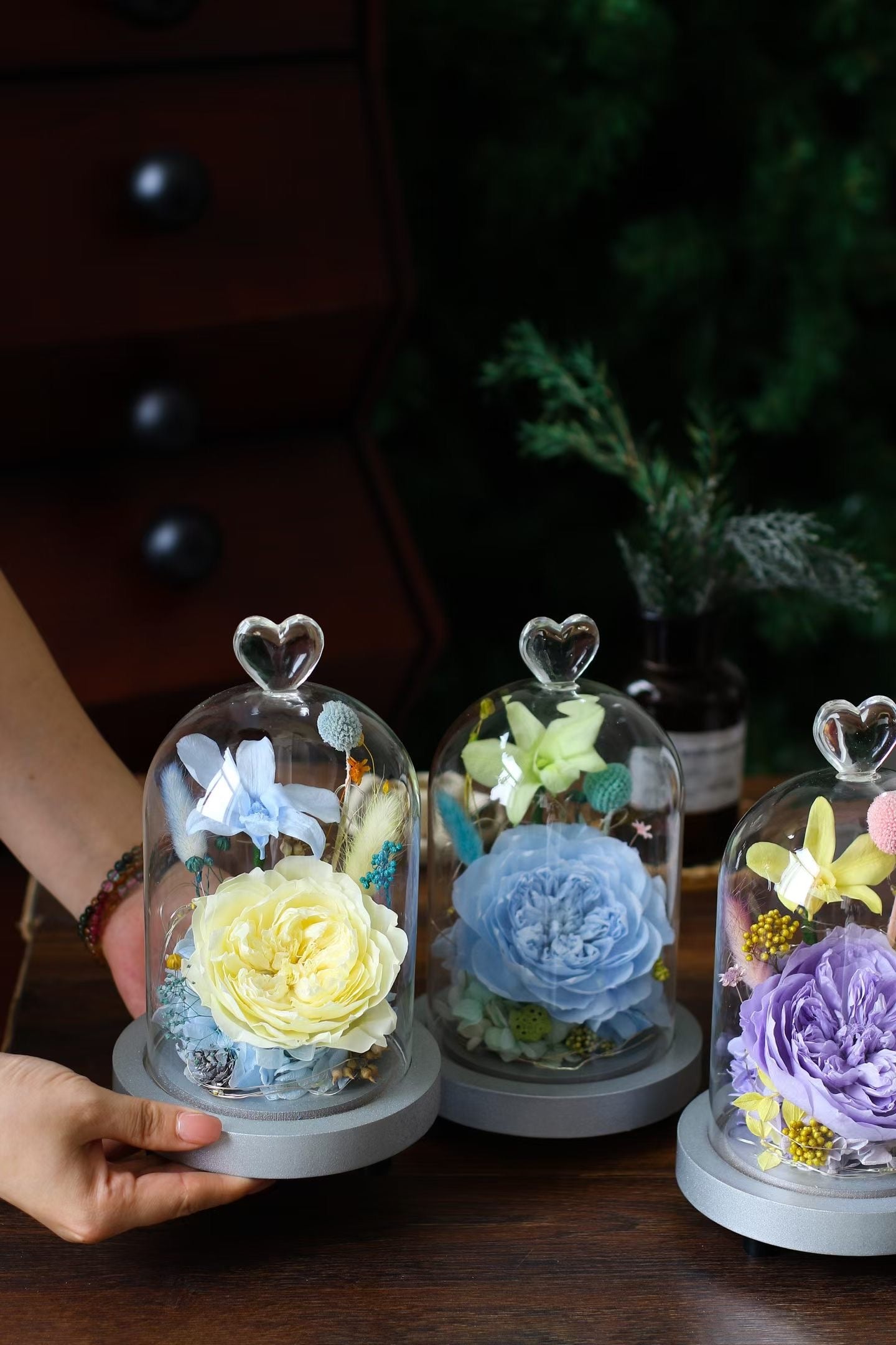 玫瑰永生花禮盒