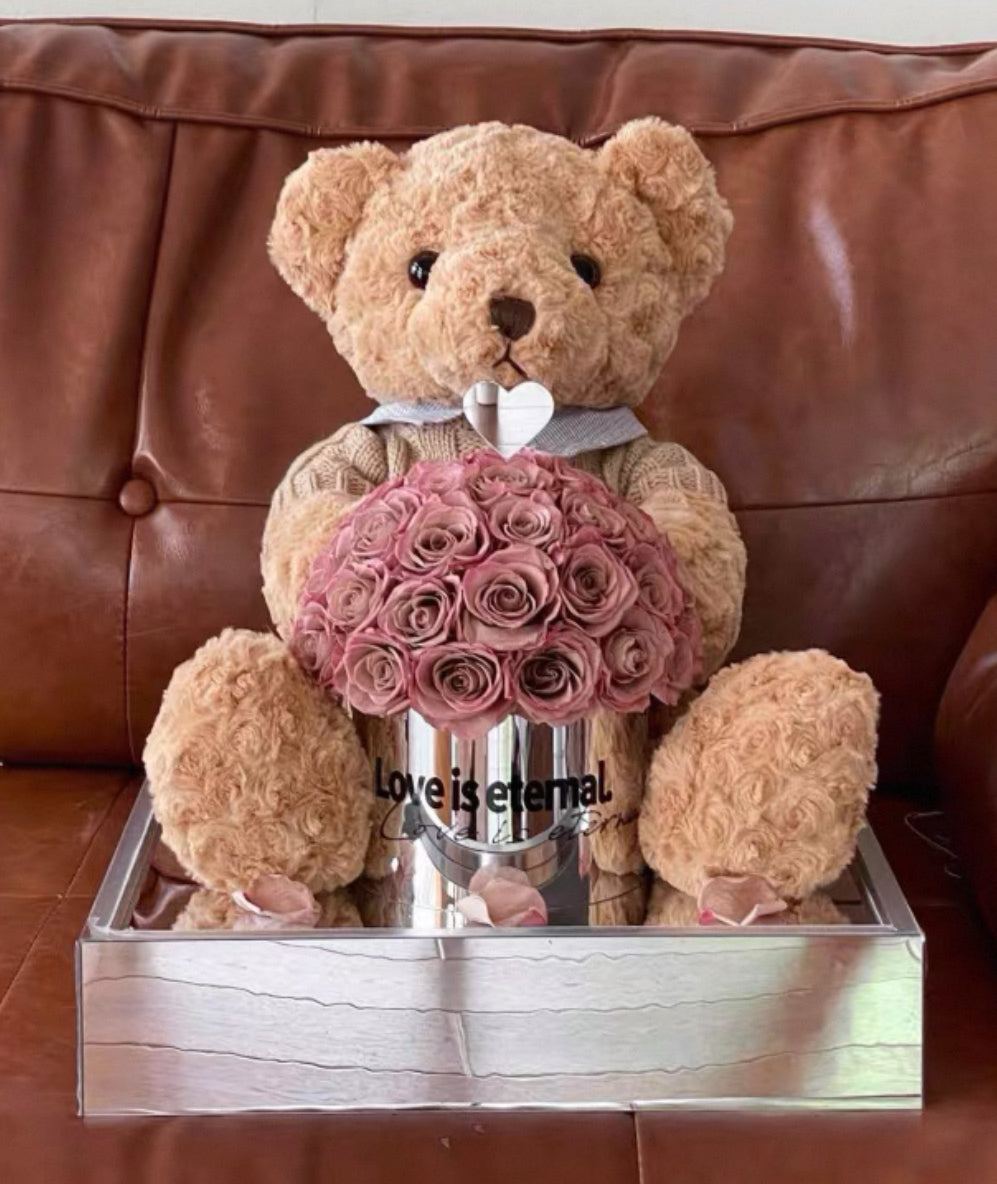 Teddy Bear 繡球永生花 (6色）