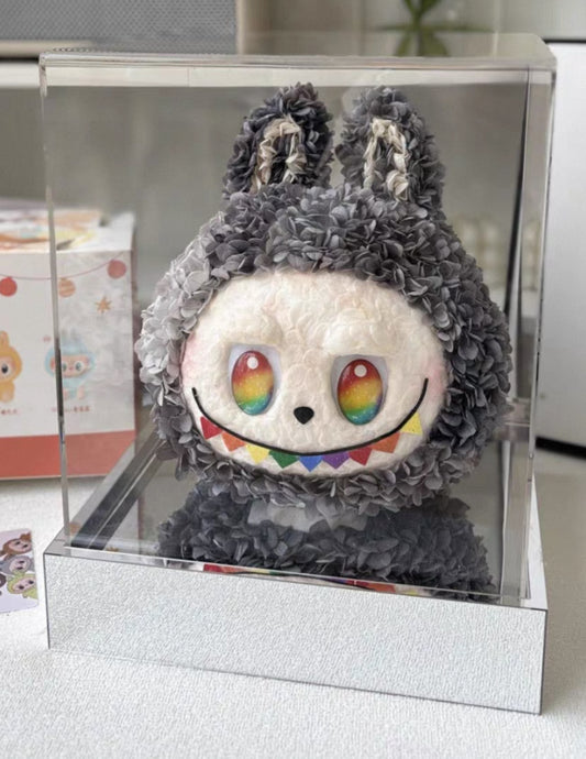 Labubu 繡球永生花