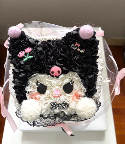 Kuromi 繡球永生花花束