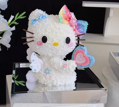 Hello Kitty 繡球永生花