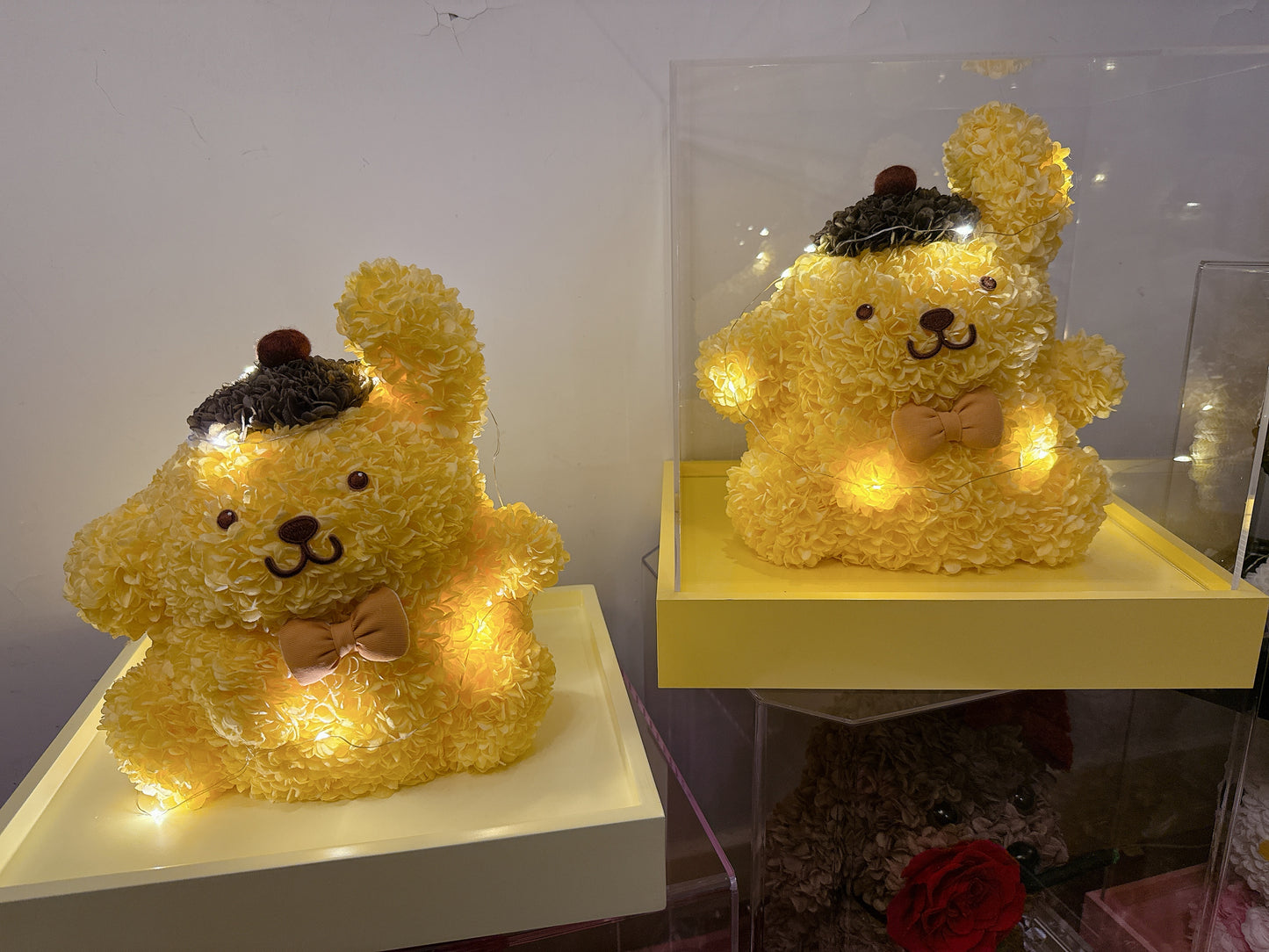 布甸狗 繡球永生花