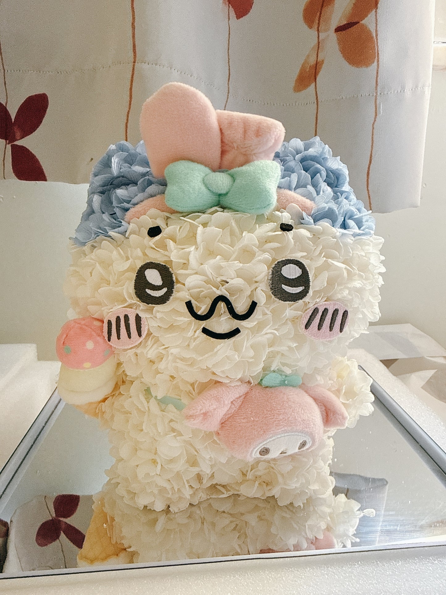 Chiikawa 繡球永生花