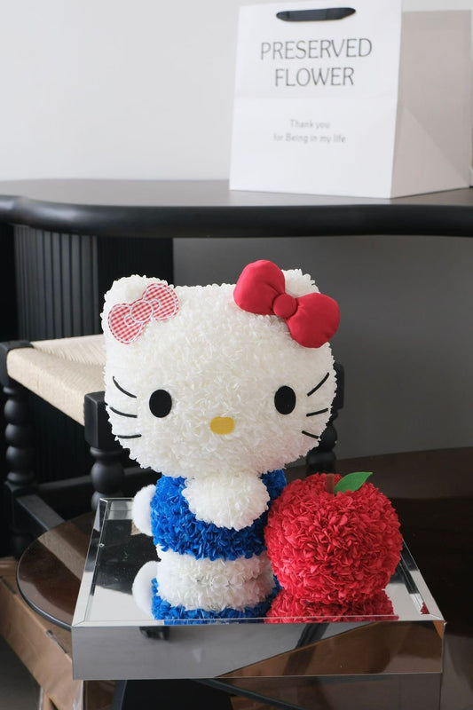 Hello Kitty 繡球永生花