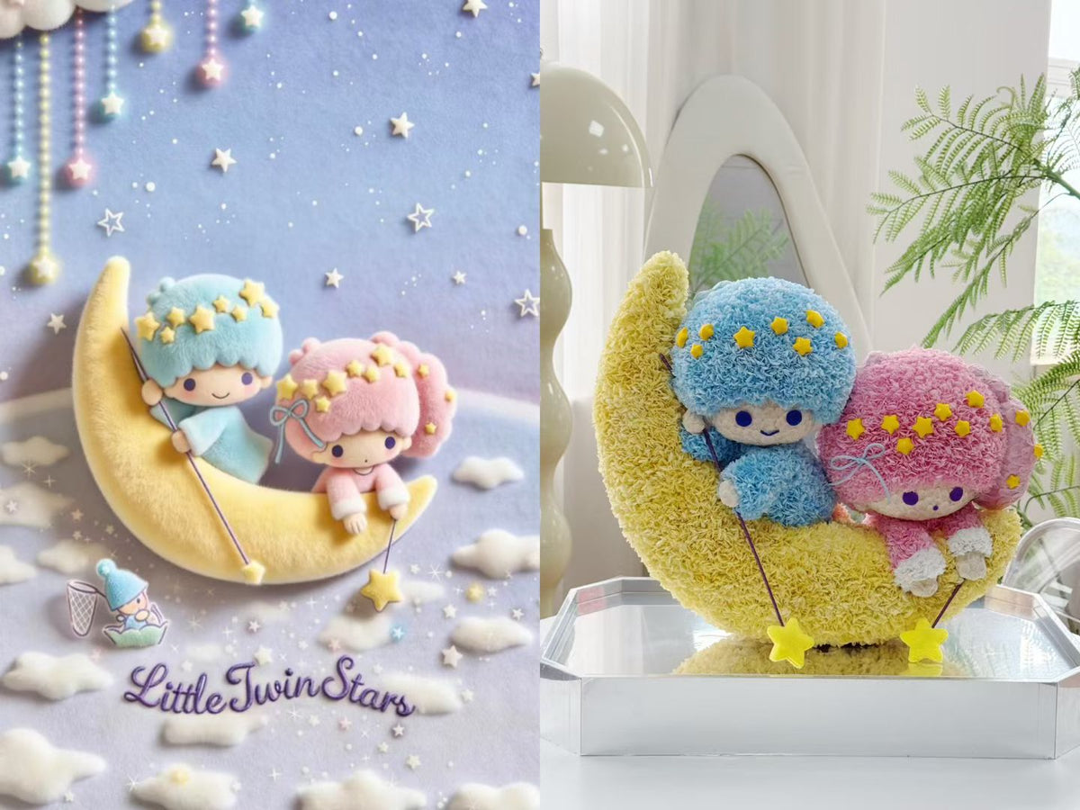 Little Twins Star 繡球永生花