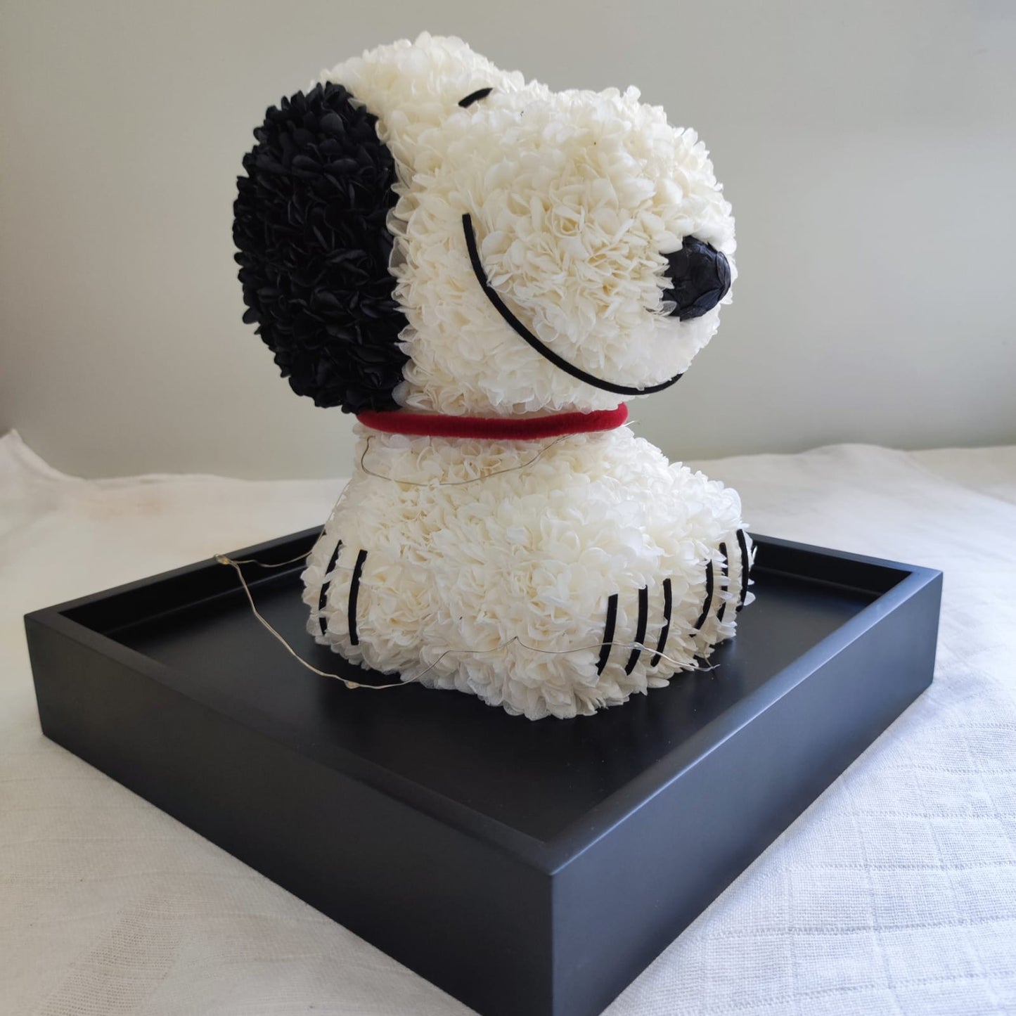 Snoopy 繡球永生花