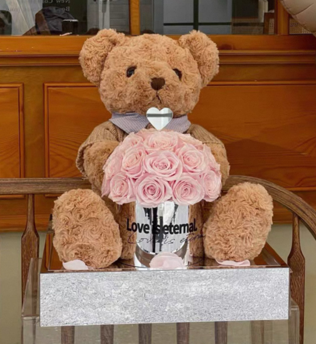 Teddy Bear 繡球永生花 (6色）