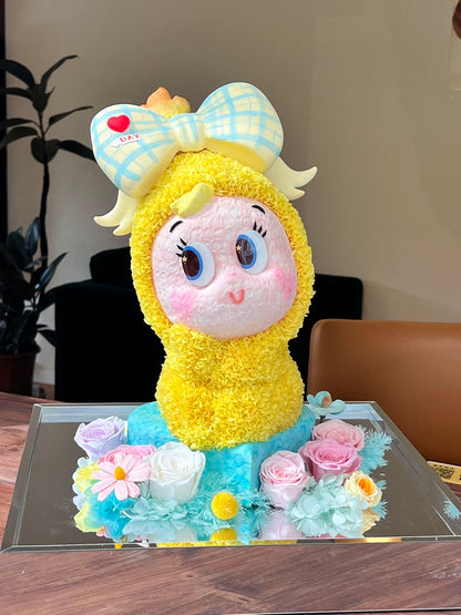 星星人 繡球永生花
