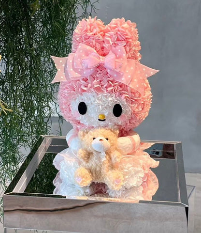 My Melody 繡球永生花