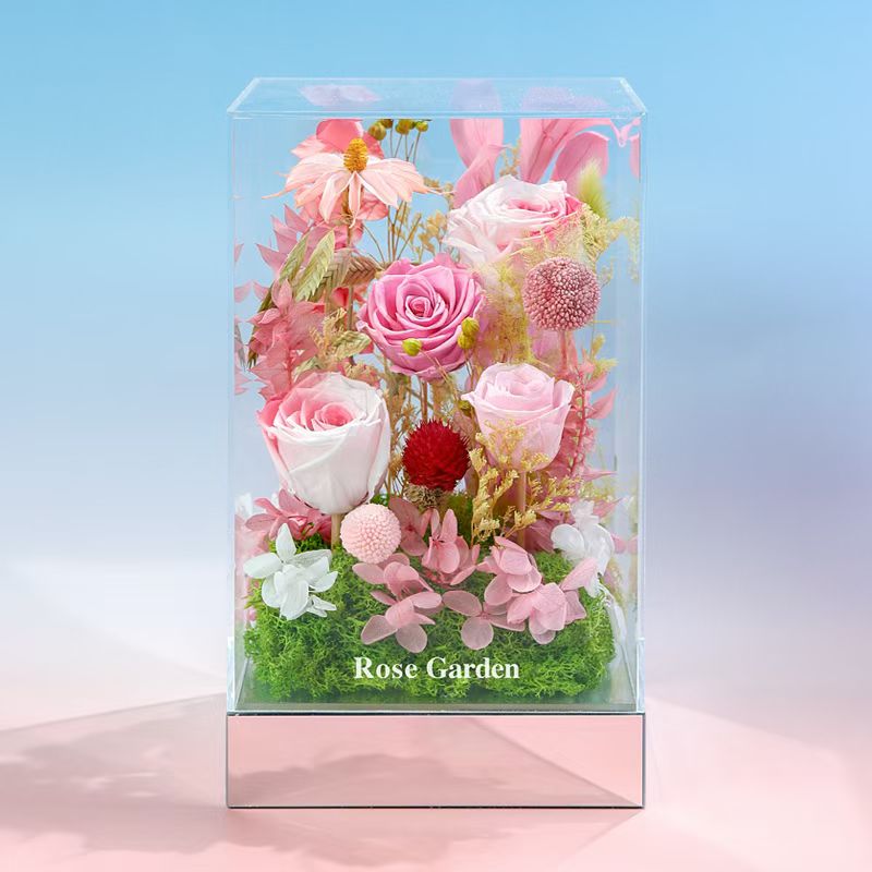 玫瑰永生花禮盒