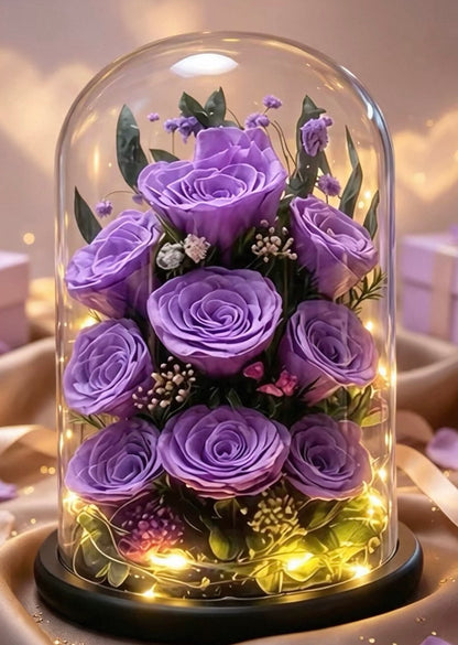 玫瑰永生花禮盒