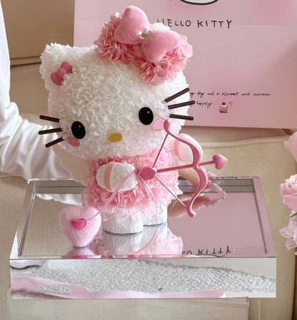 Hello Kitty 繡球永生花