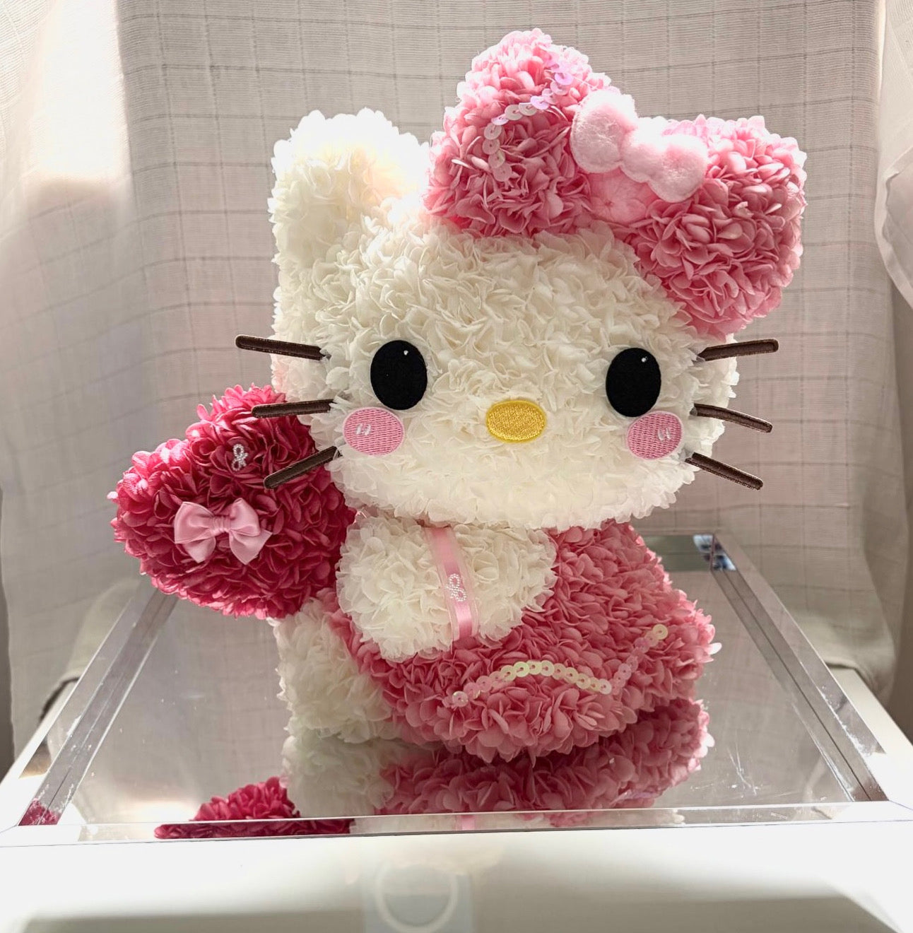 Hello Kitty 繡球永生花