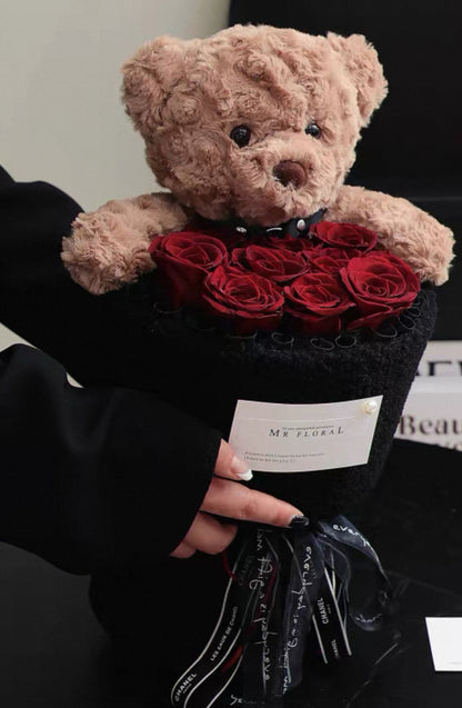 Teddy Bear 繡球永生花