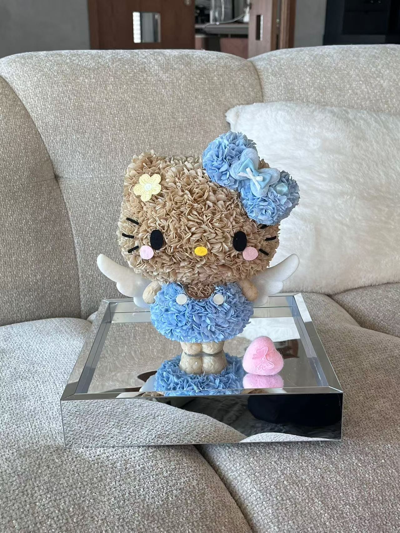 Hello Kitty 繡球永生花