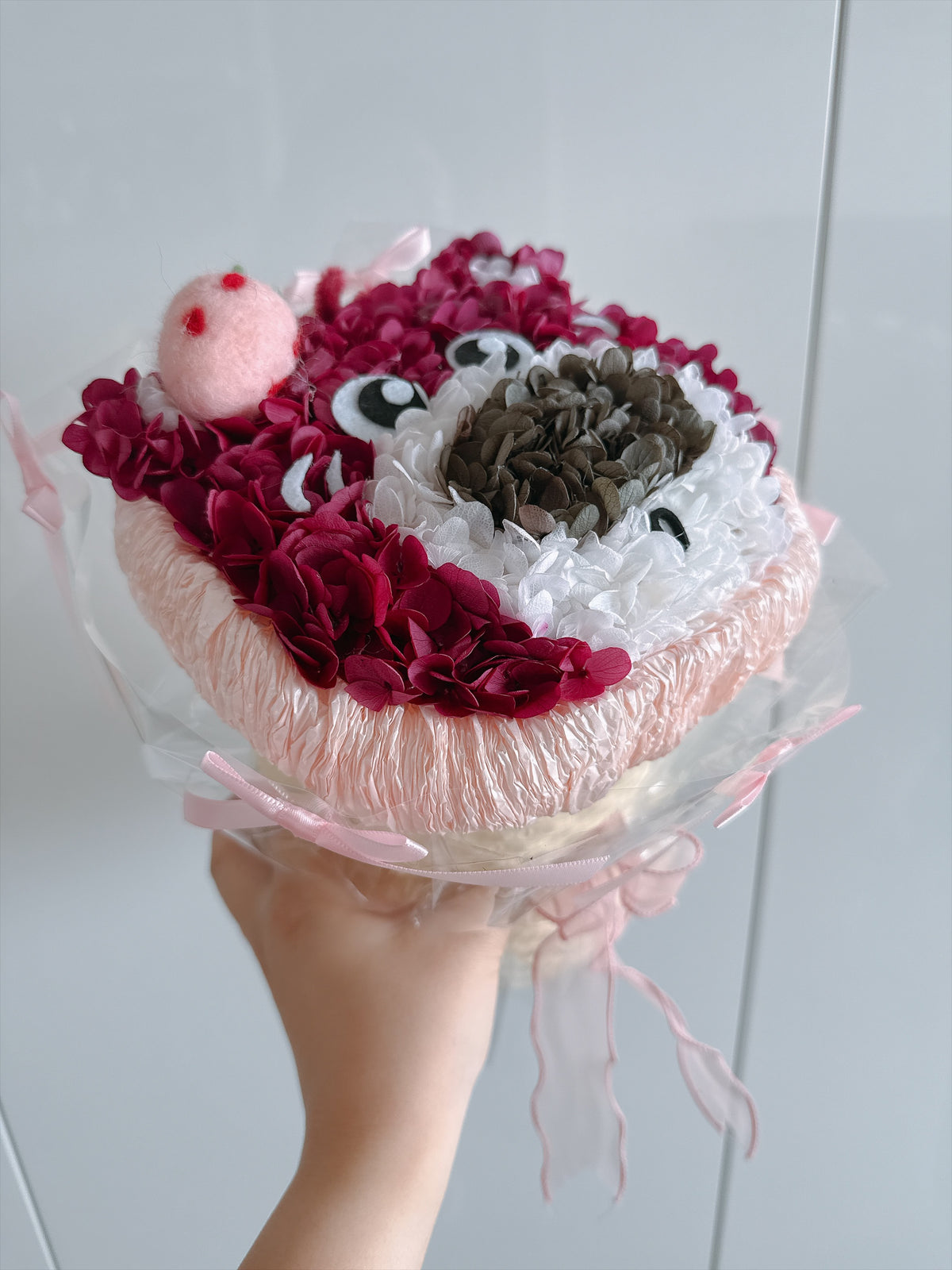 勞蘇 繡球永生花花束