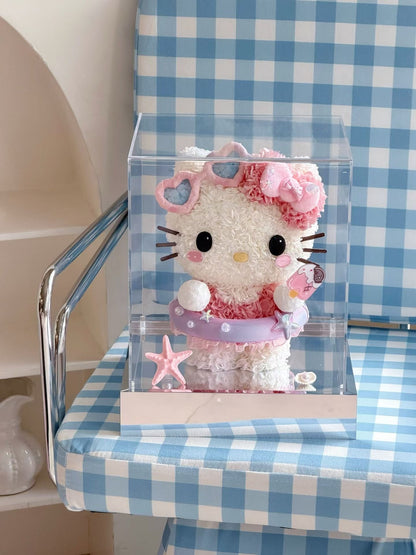 Hello Kitty 繡球永生花