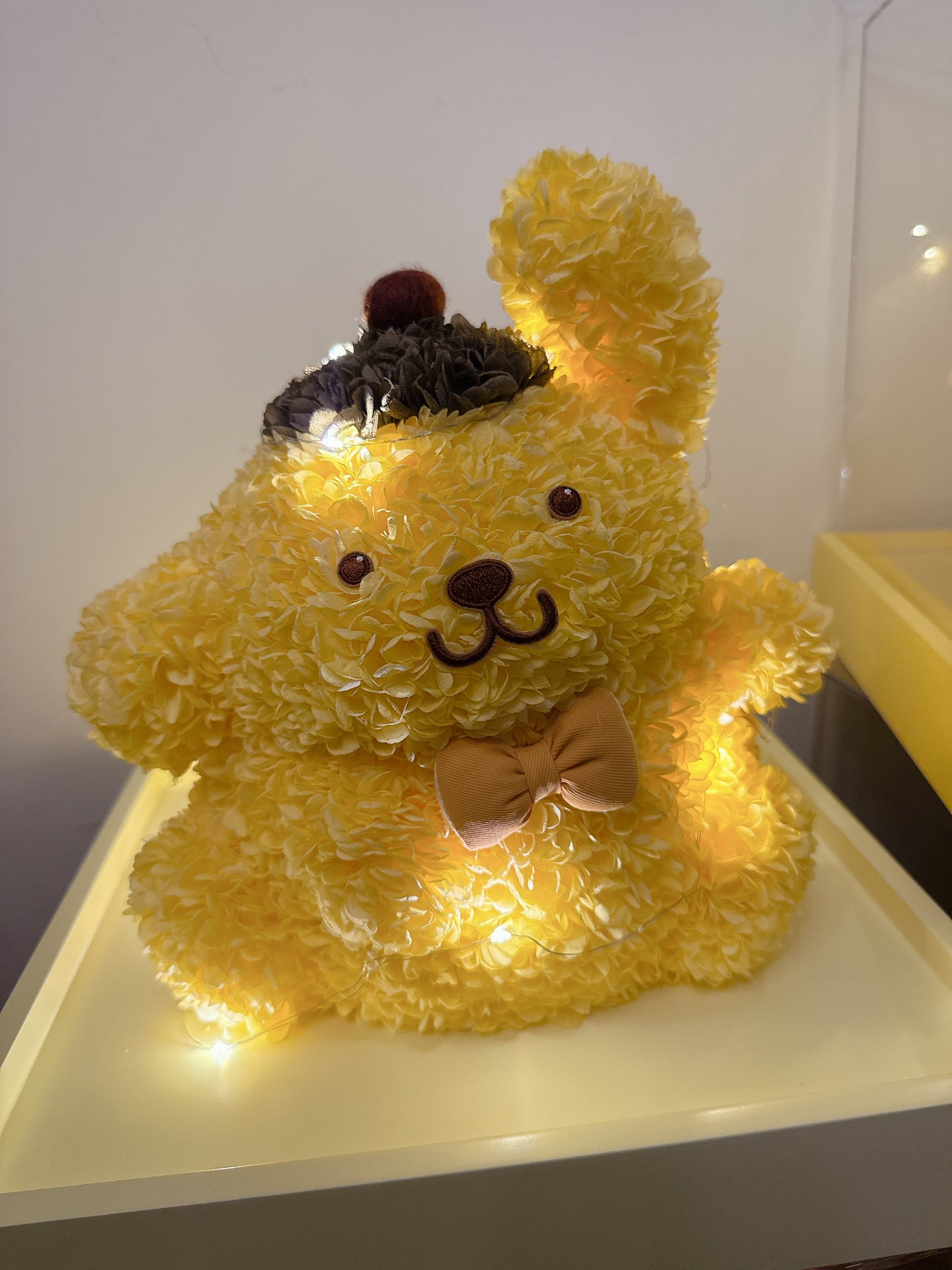 布甸狗 繡球永生花