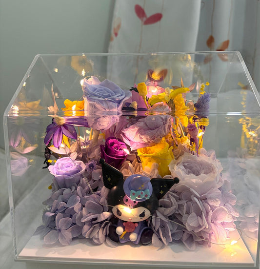 Kuromi 繡球永生花 (4款）