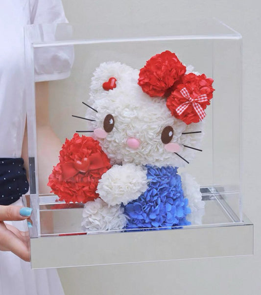 Hello Kitty 繡球永生花