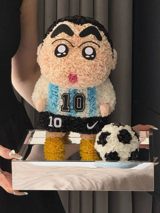 蠟筆小新 繡球永生花