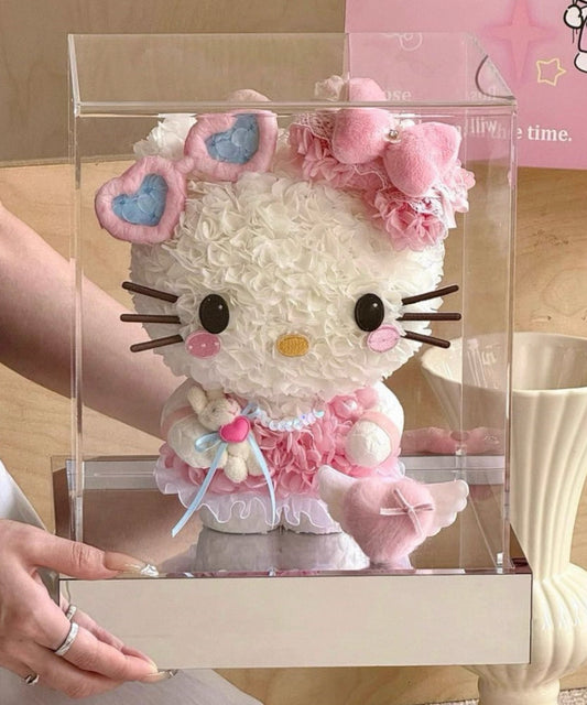 Hello Kitty 繡球永生花
