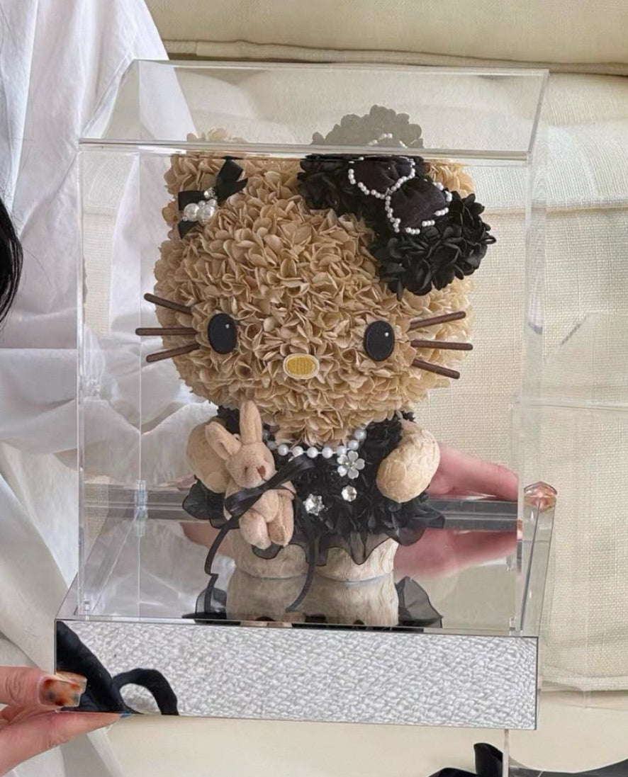 Hello Kitty 繡球永生花 (2色）