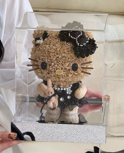 Hello Kitty 繡球永生花 (2色）