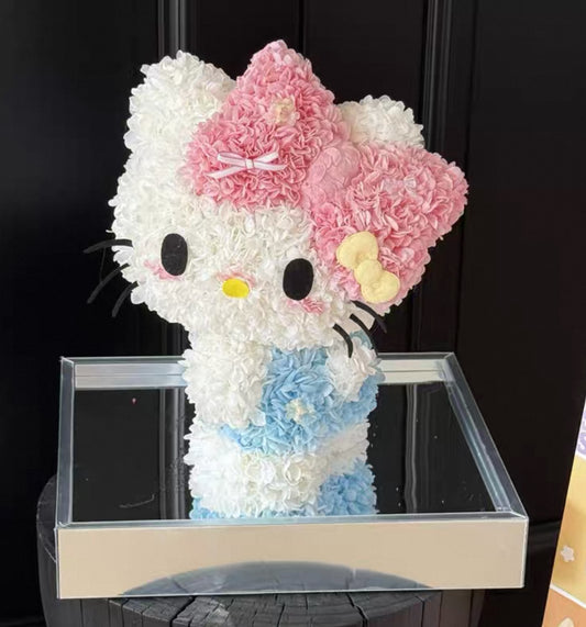 Hello Kitty 繡球永生花