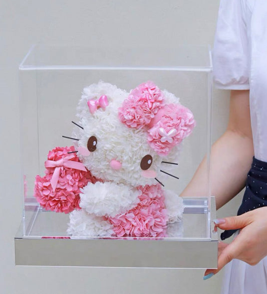Hello Kitty 繡球永生花