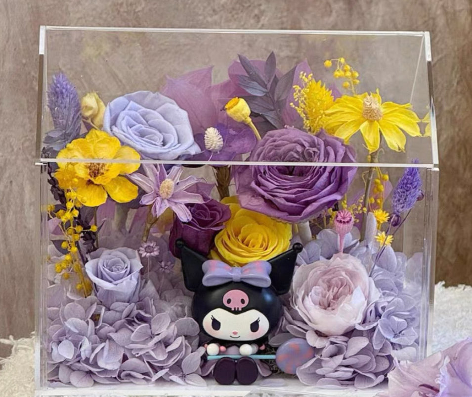 Kuromi 繡球永生花 (4款）