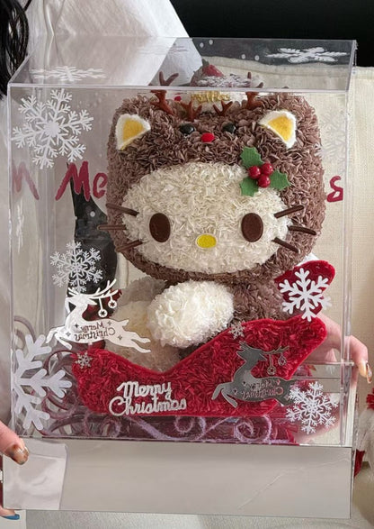Hello Kitty 繡球永生花