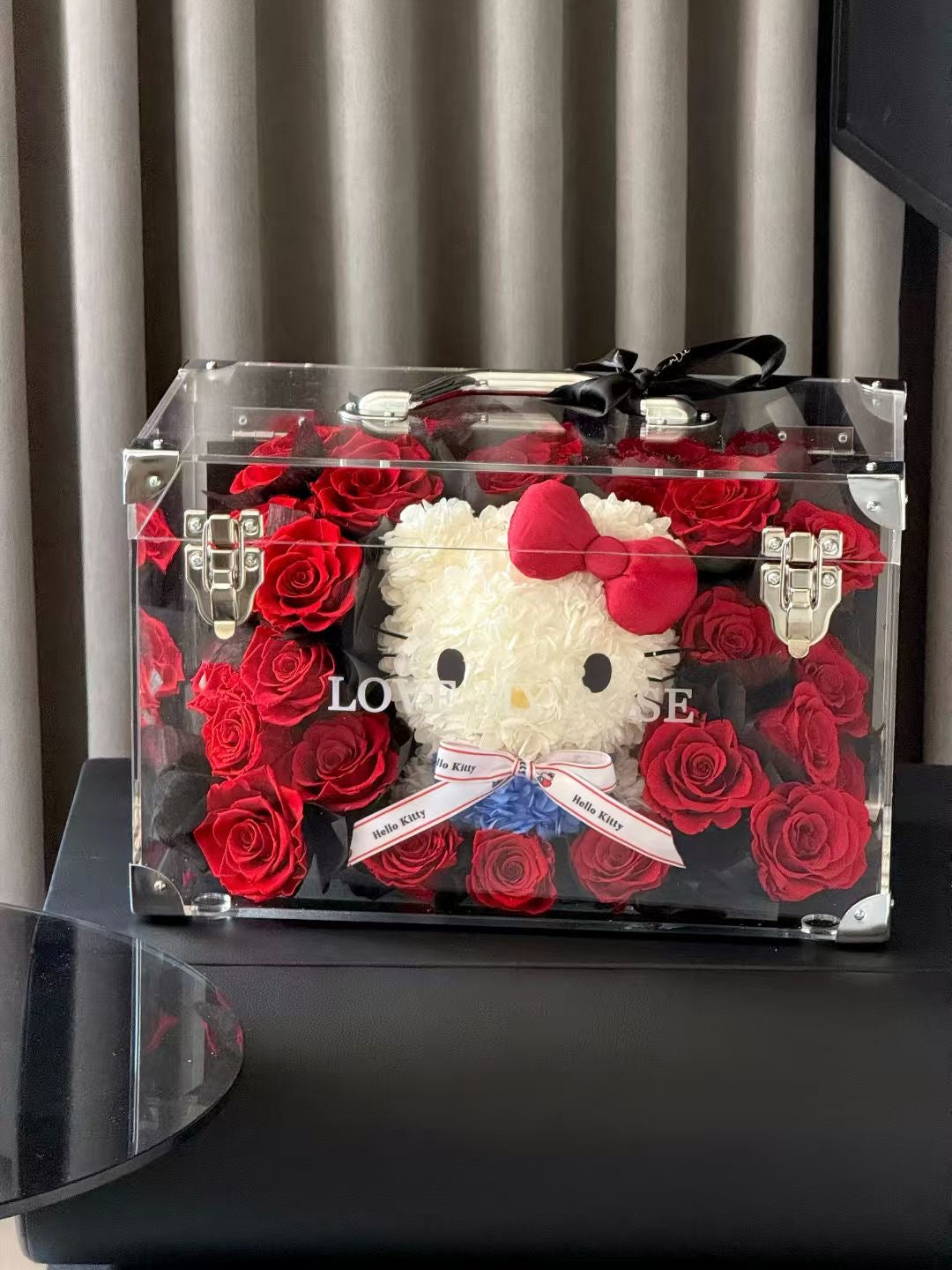 Hello Kitty 繡球永生花