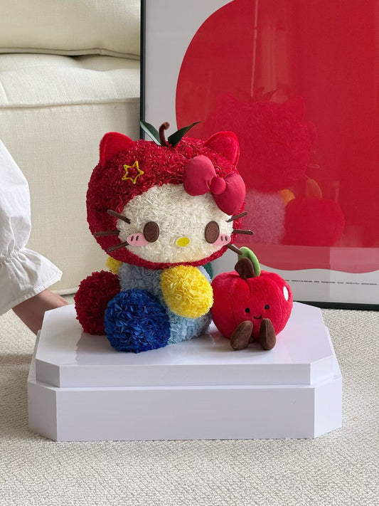 Hello Kitty 繡球永生花
