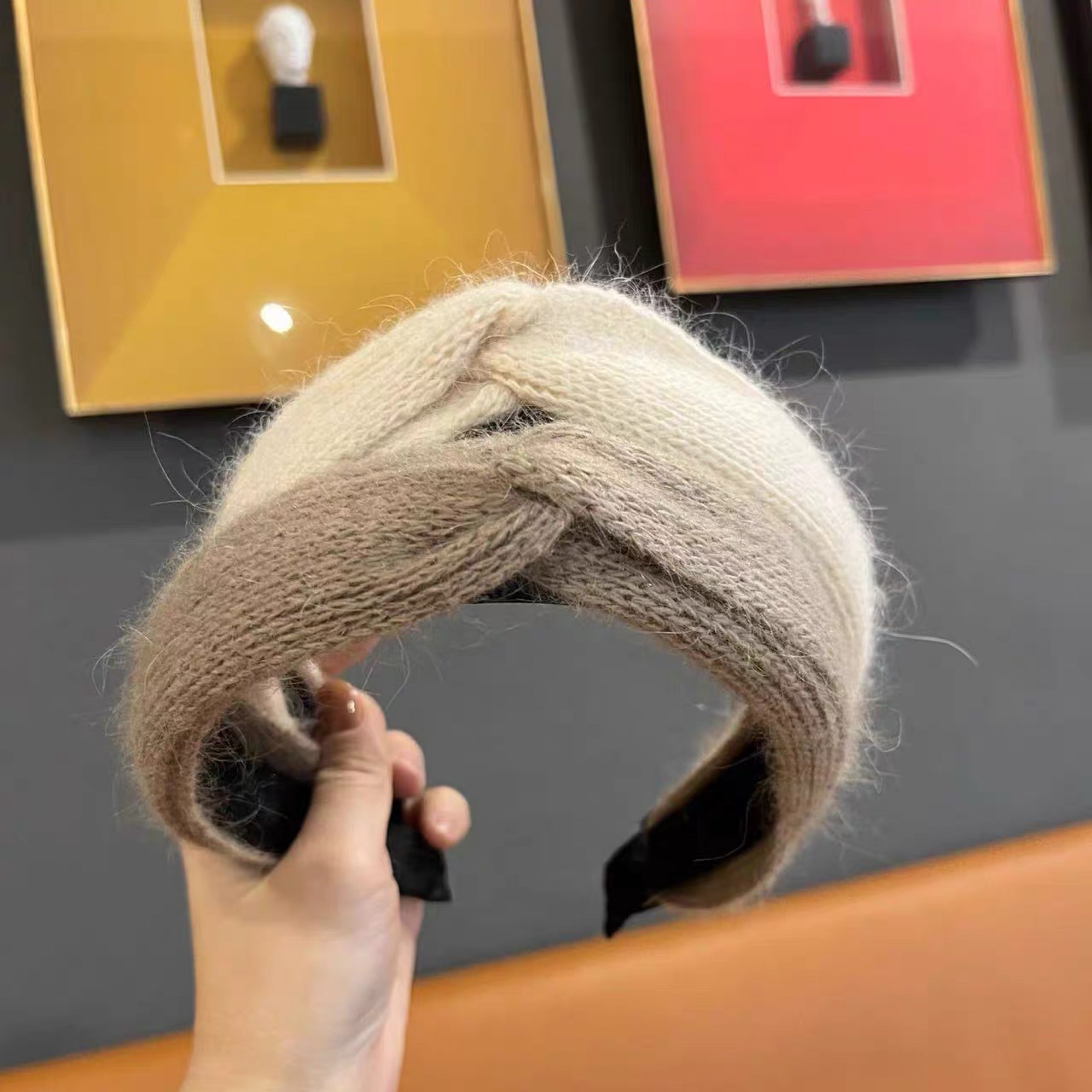 韓式人工髮箍-  冷織髮箍(多色)