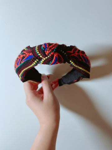 韓式成人髮箍- 彩色民族髮箍 （款二）