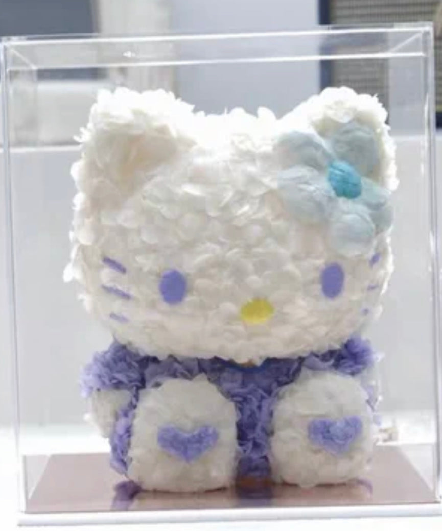 Hello Kitty 繡球永生花