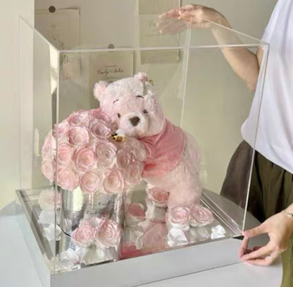 Winnie The Pooh 繡球永生花
