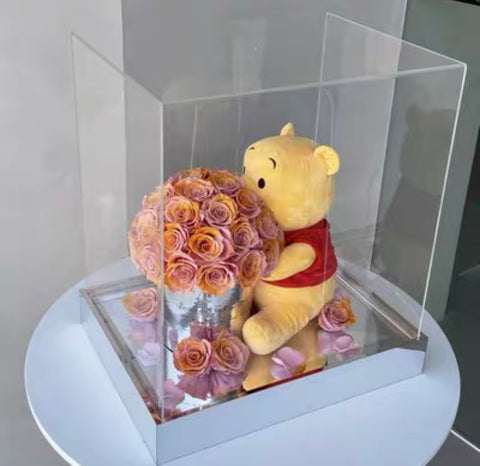 Winnie The Pooh繡球永生花 - 款2